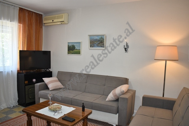 One bedroom apartment for rent in Shyqyri Ishmi in Tirana.
The apartment it is positioned on the se